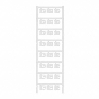 1062000000 by Weidmuller - WIRE MARKER CLIP-ON 9.3X12MM WHT