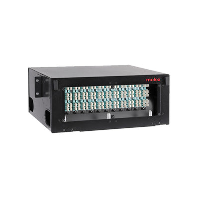 1064800103 by Molex - 4U RACK MOUNT FOR 12 LGX CASSETT
