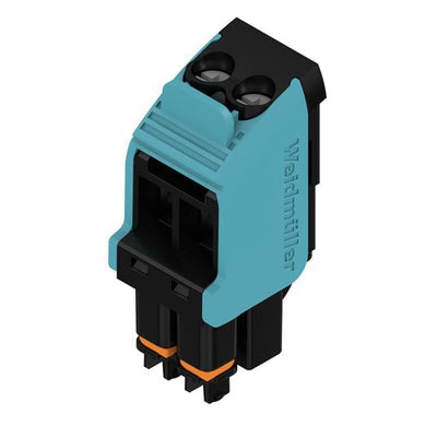 1069360000 by Weidmuller - TERM BLOCK PLUG 2POS 90DEG 5MM