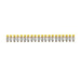 1074200000 by Weidmuller - JUMPER TERM BLK 20POS SCREW