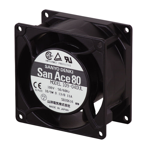 109-043UL by Sanyo Denki America Inc. - FAN 80X42MM 115VAC