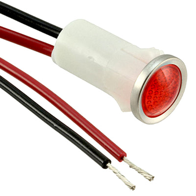 1092D1-125VAC by Visual Communications Company - VCC - LED PANEL INDICATOR RED 125V