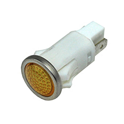 1092QD3-28V by Visual Communications Company - VCC - LED PMI, AMBER, SEMI-DOME, 28V 3