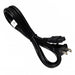 11-00012 by Tensility International Corp - CORD 18AWG 1-15P - C7 6.56' BLK