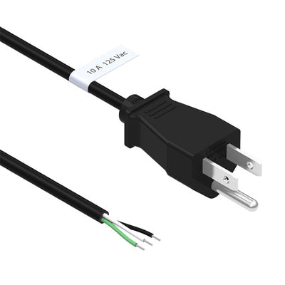 11-00080 by Tensility International Corp - CORD 18AWG NEMA5-15P - CBL 3.28