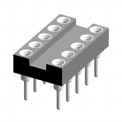 110-83-210-41-001101 by Preci-Dip - CONNECTOR IC DIP SOCKET 10POS GOLD