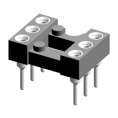 110-83-306-41-005101 by Preci-Dip - CONNECTOR IC DIP SOCKET 6POS GOLD
