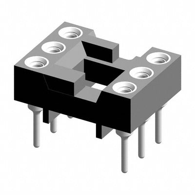 110-83-306-41-605101 by Preci-Dip - CONNECTOR IC DIP SOCKET 6POS GOLD