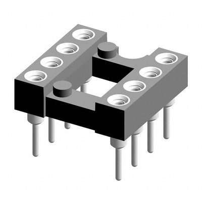 110-83-308-41-001101 by Preci-Dip - CONNECTOR IC DIP SOCKET 8POS GOLD