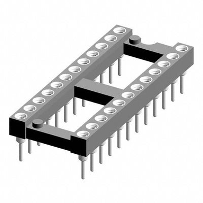 110-83-424-41-001101 by Preci-Dip - CONNECTOR IC DIP SOCKET 24POS GOLD