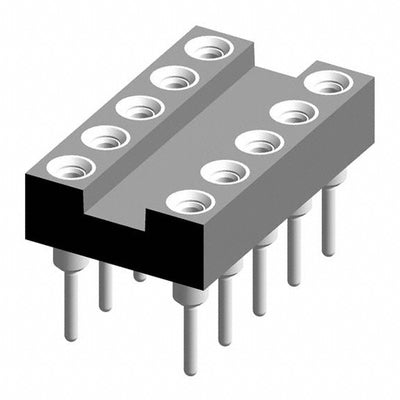 110-87-210-41-001101 by Preci-Dip - CONNECTOR IC DIP SOCKET 10POS GOLD