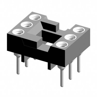 110-87-306-41-605101 by Preci-Dip - CONNECTOR IC DIP SOCKET 6POS GOLD