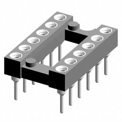 110-87-312-41-005101 by Preci-Dip - CONNECTOR IC DIP SOCKET 12POS GOLD