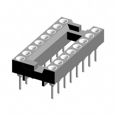 110-87-316-41-605101 by Preci-Dip - CONNECTOR IC DIP SOCKET 16POS GOLD