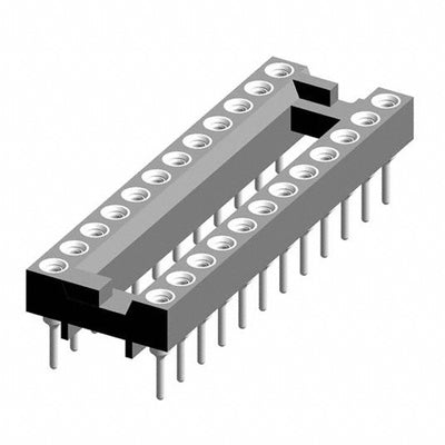 110-87-324-41-605101 by Preci-Dip - CONNECTOR IC DIP SOCKET 24POS GOLD