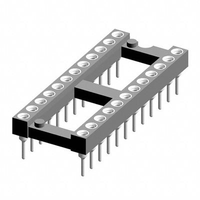 110-87-424-41-005101 by Preci-Dip - CONNECTOR IC DIP SOCKET 24POS GOLD