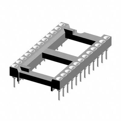 110-87-624-41-605101 by Preci-Dip - CONNECTOR IC DIP SOCKET 24POS GOLD