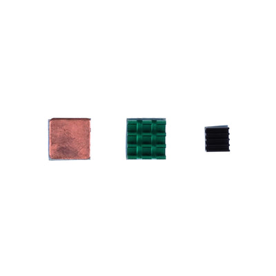 110070016 by Seeed Technology Co., Ltd - RPI HEAT SINK KIT COPPER/ALUM