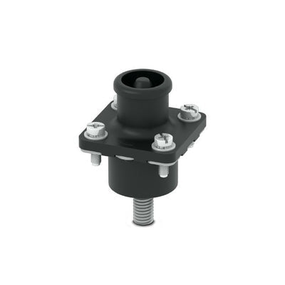 1106304 by Phoenix Contact - PANEL MOUNT, THREADED POST, BLAC