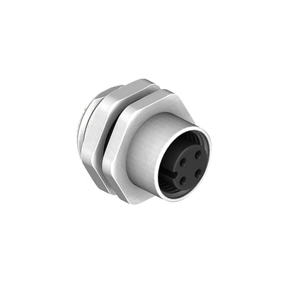 11072F-04-2-1-1 by CNC Tech - CONNECTOR PLUG FMALE 4POS SOLDER CUP