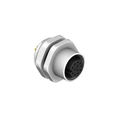 11072F-12-2-1-1 by CNC Tech - CONNECTOR PLUG FMALE 12P SOLDER CUP