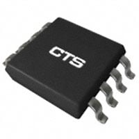 CTS100ELT23TG by CTS-Frequency Controls - IC TRNSLTR UNIDIRECTIONAL 8MSOP