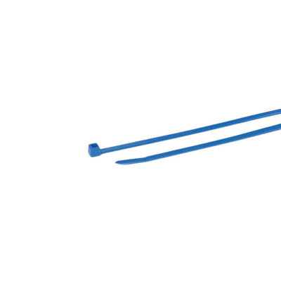 111-00732 by HellermannTyton - CABLE TIE LOCKING BLUE 50LBS 7.87