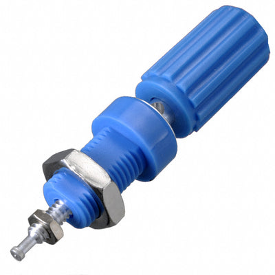 111-0110-001 by Cinch Connectivity Solutions Johnson - CONNECTOR BIND POST KNURLED BLUE