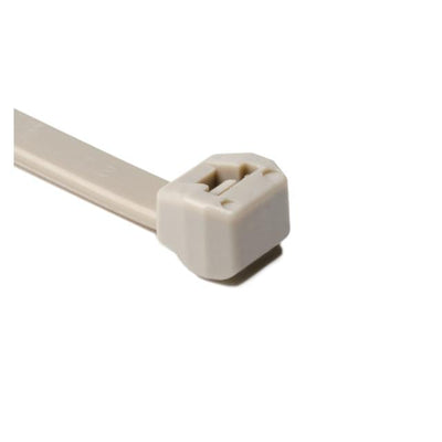 111-01235 by HellermannTyton - CABLE TIE LOCKING BEIGE 85LB 8.66