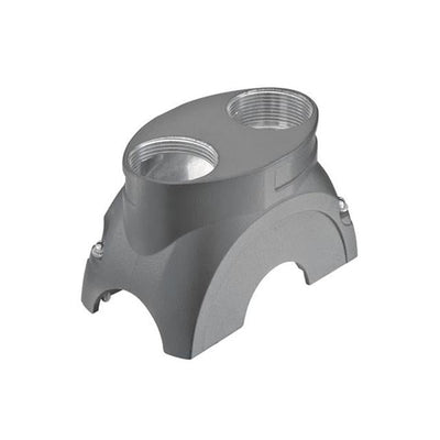 11126001411 by HARTING - CONNECTOR HOOD SHELL TOP DUAL M25