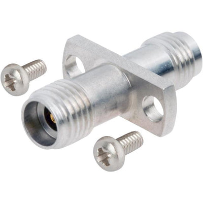 1115-6128 by Amphenol SV Microwave - 2.92MM FEMALE TO FEMALE FLANGE M