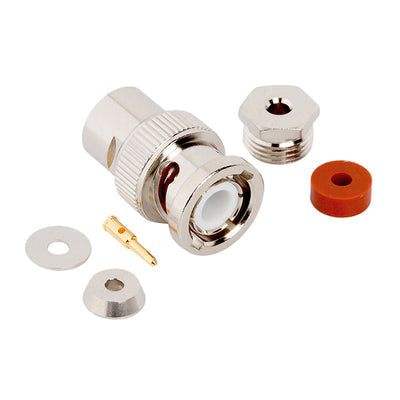 112477 by Amphenol RF - CONNECTOR BNC PLUG STR 50 OHM CRIMP