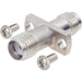 1129-6280 by Amphenol SV Microwave - SMA FEMALE TO FEMALE FLANGE MOUN