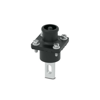 1130814 by Phoenix Contact - PANEL MOUNT, BUSBAR, BLACK (-)