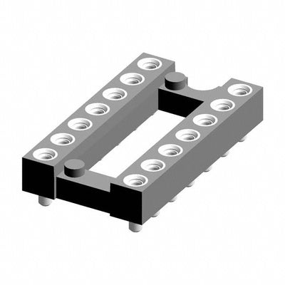114-83-314-41-117101 by Preci-Dip - CONNECTOR IC DIP SOCKET 14POS GOLD