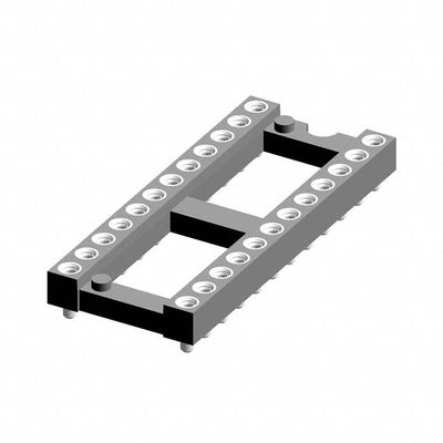 114-83-424-41-117101 by Preci-Dip - CONNECTOR IC DIP SOCKET 24POS GOLD