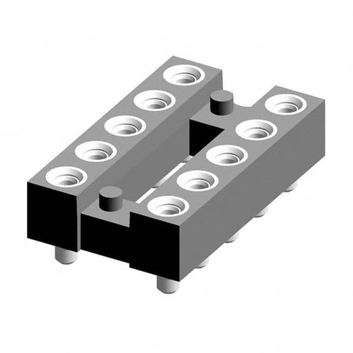 114-87-210-41-117101 by Preci-Dip - CONNECTOR IC DIP SOCKET 10POS GOLD