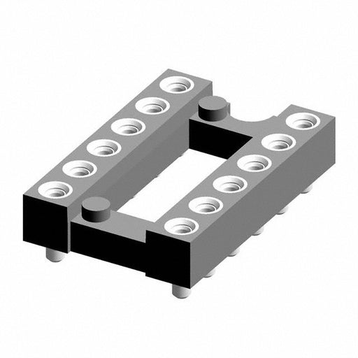 114-87-312-41-117101 by Preci-Dip - CONNECTOR IC DIP SOCKET 12POS GOLD