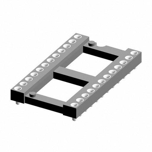 114-87-624-41-117101 by Preci-Dip - CONNECTOR IC DIP SOCKET 24POS GOLD