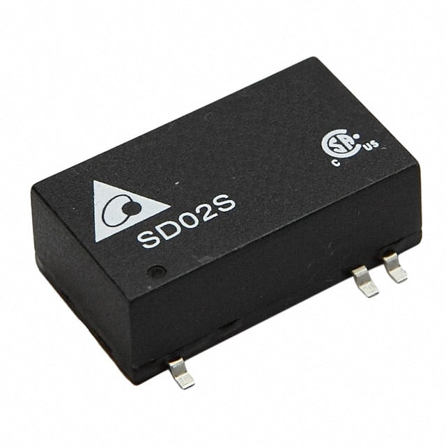 SD02S1203A by Delta Electronics - DC DC CONVERTER 3.3V 2W