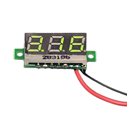 114990163 by Seeed Technology Co., Ltd - VOLTMETER 2.6-30VDC LED PNL MT
