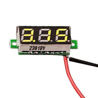 114990165 by Seeed Technology Co., Ltd - VOLTMETER 2.6-30VDC LED PNL MT