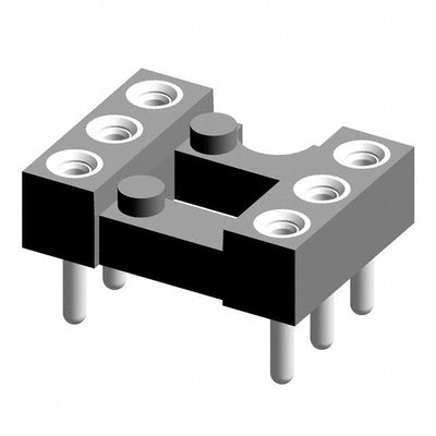115-83-306-41-001101 by Preci-Dip - CONNECTOR IC DIP SOCKET 6POS GOLD