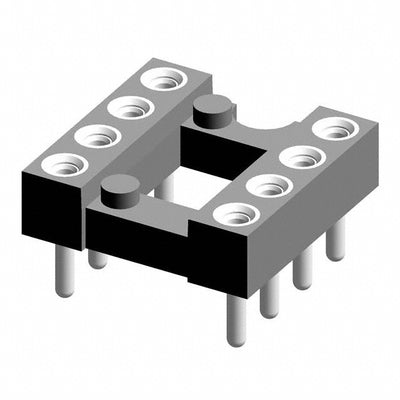 115-83-308-41-001101 by Preci-Dip - CONNECTOR IC DIP SOCKET 8POS GOLD