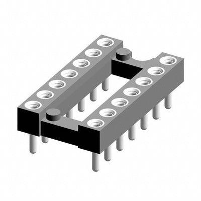 115-83-314-41-001101 by Preci-Dip - CONNECTOR IC DIP SOCKET 14POS GOLD