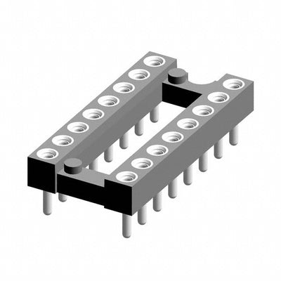 115-83-316-41-001101 by Preci-Dip - CONNECTOR IC DIP SOCKET 16POS GOLD