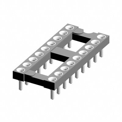 115-83-318-41-003101 by Preci-Dip - CONNECTOR IC DIP SOCKET 18POS GOLD