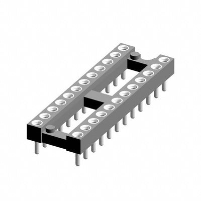 115-83-324-41-001101 by Preci-Dip - CONNECTOR IC DIP SOCKET 24POS GOLD
