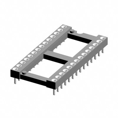 115-83-628-41-001101 by Preci-Dip - CONNECTOR IC DIP SOCKET 28POS GOLD