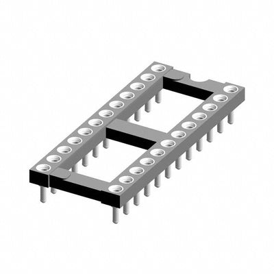 115-87-424-41-003101 by Preci-Dip - CONNECTOR IC DIP SOCKET 24POS GOLD